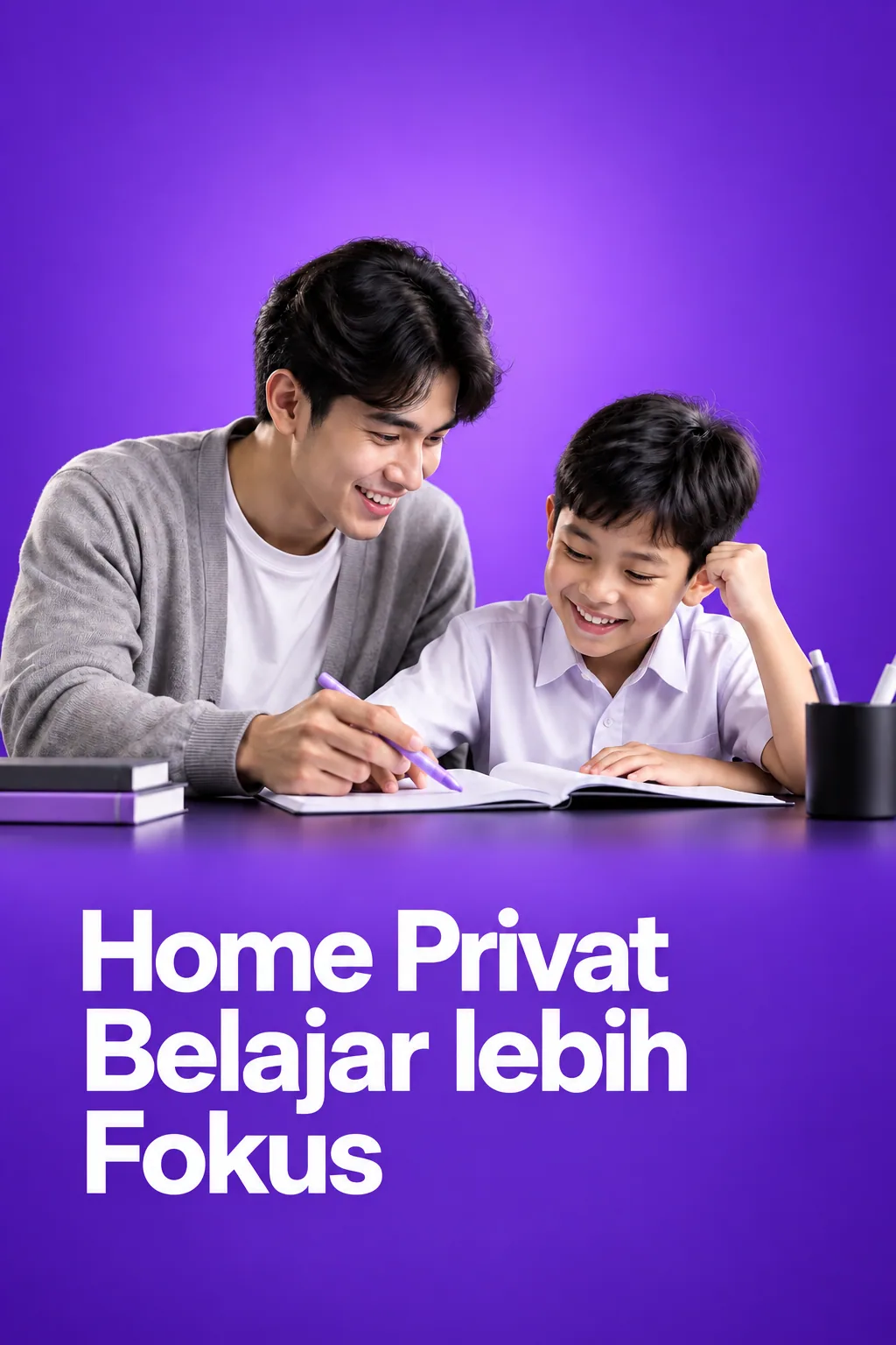 Tutor Neo Learning mendampingi siswa belajar di rumah