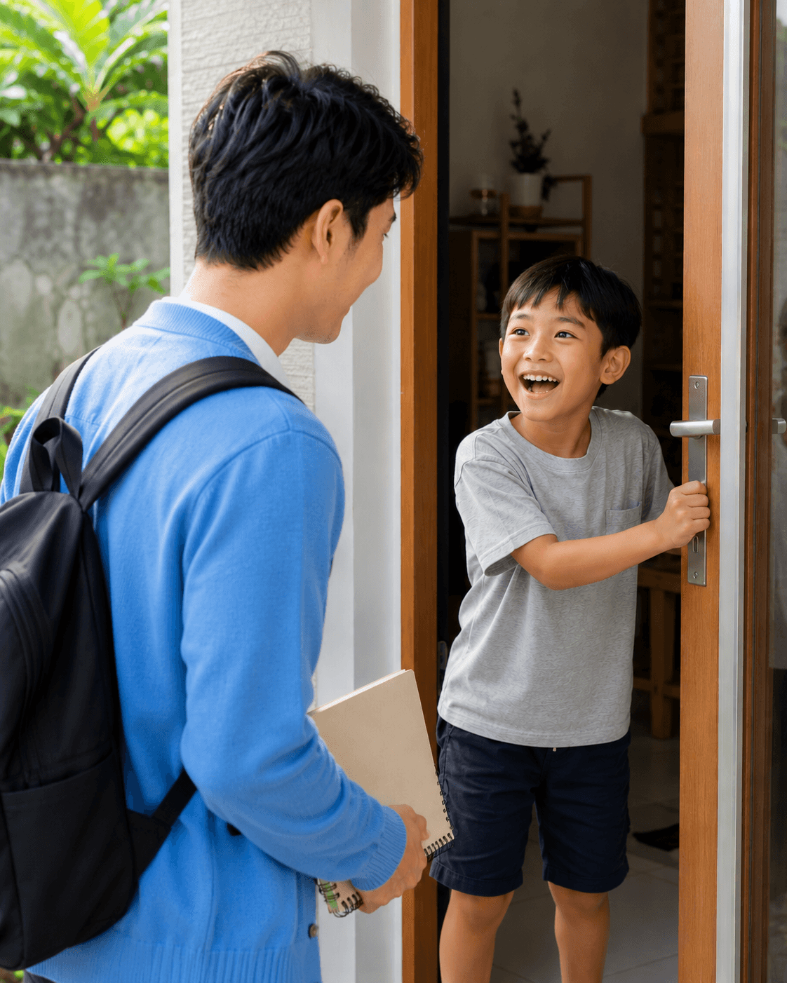 Tutor datang ke rumah
